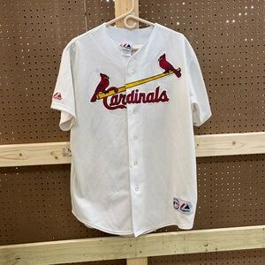ITEM#62 Majestic DAVID ECKSTEIN No. 22 ST LOUIS CARDINALS Baseball size L
23x29